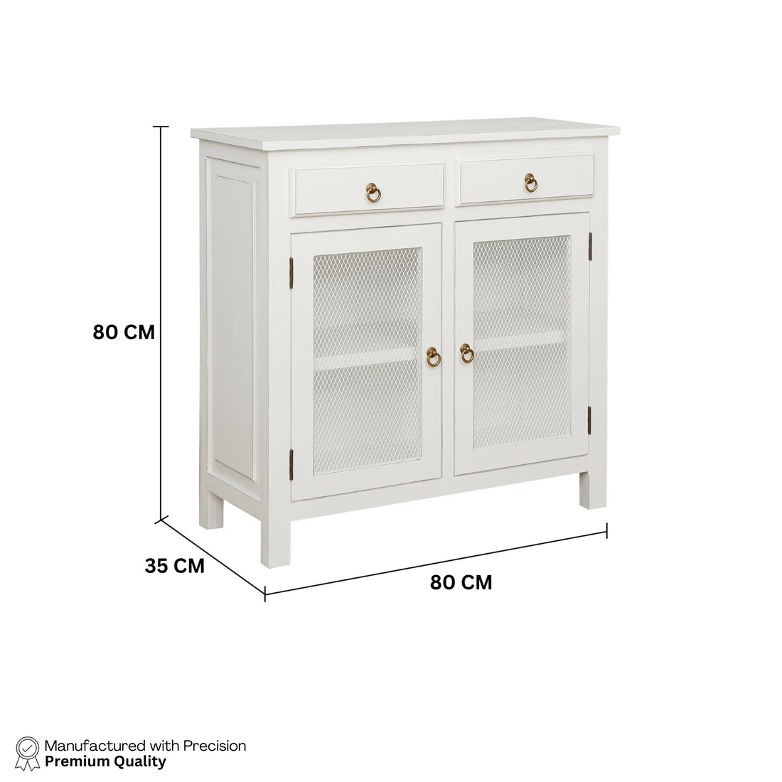 Kisten Storage Cabinet | White Finish