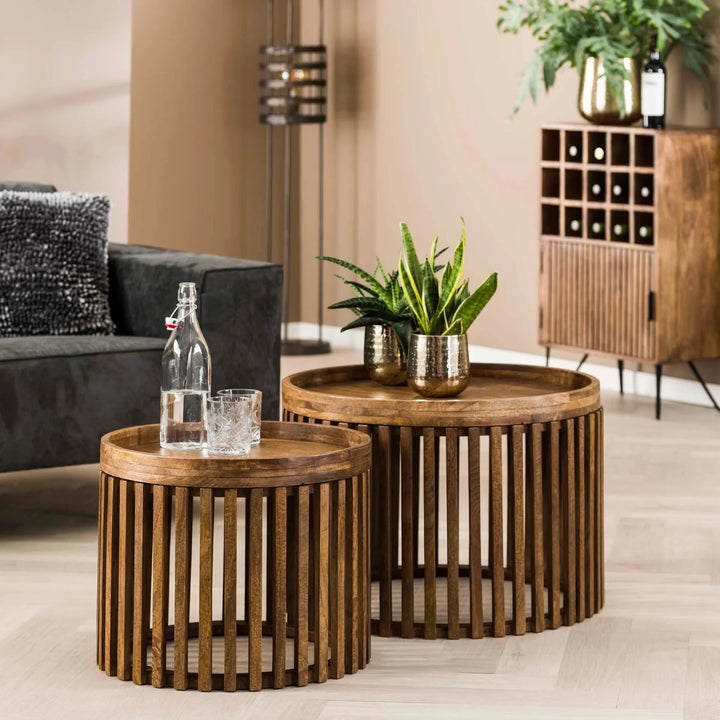 Sombrajo Teapoy Table| Set of 2 Coffee Tables