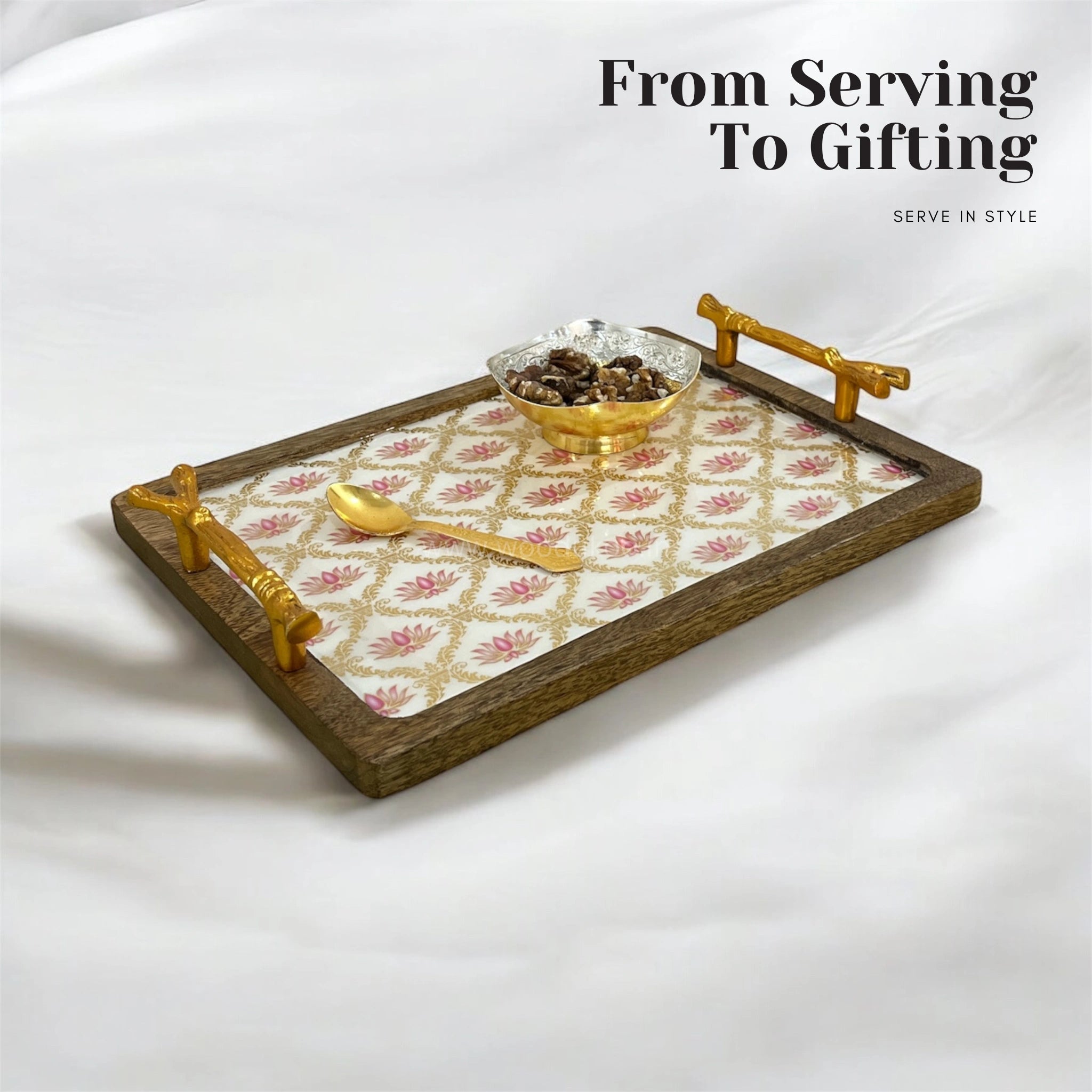Lotus Serving Tray