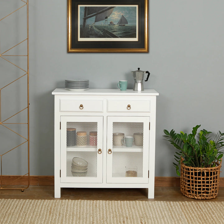 Kisten Storage Cabinet | White Finish