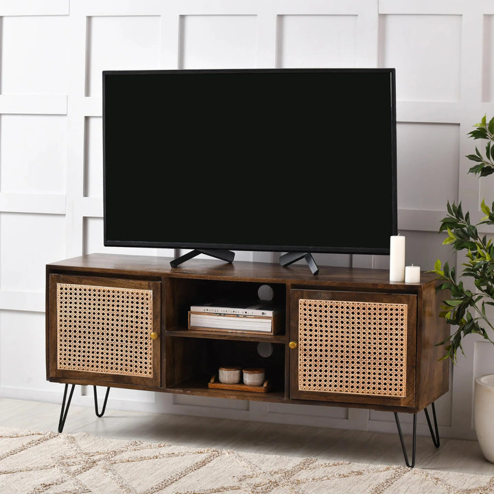 Auro TV Cabinet | Walnut Finish