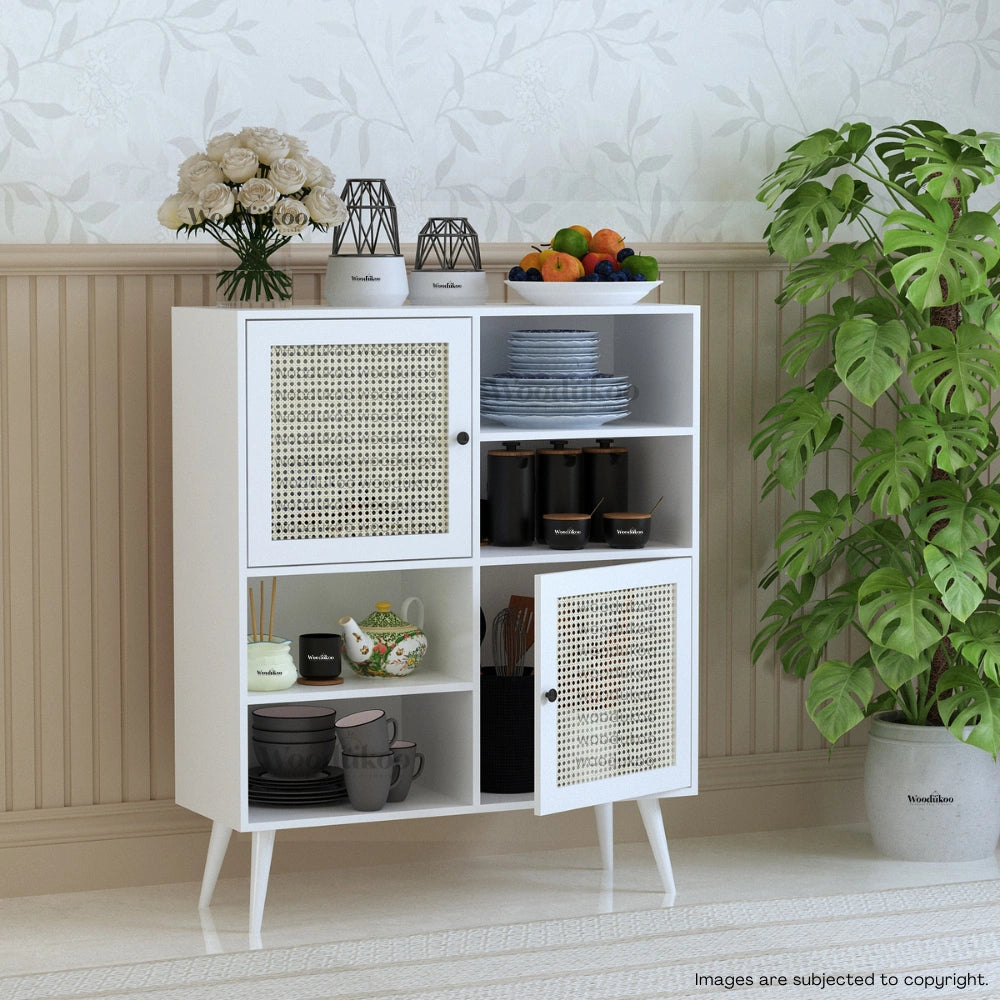 Solstice Storage Cabinets - White