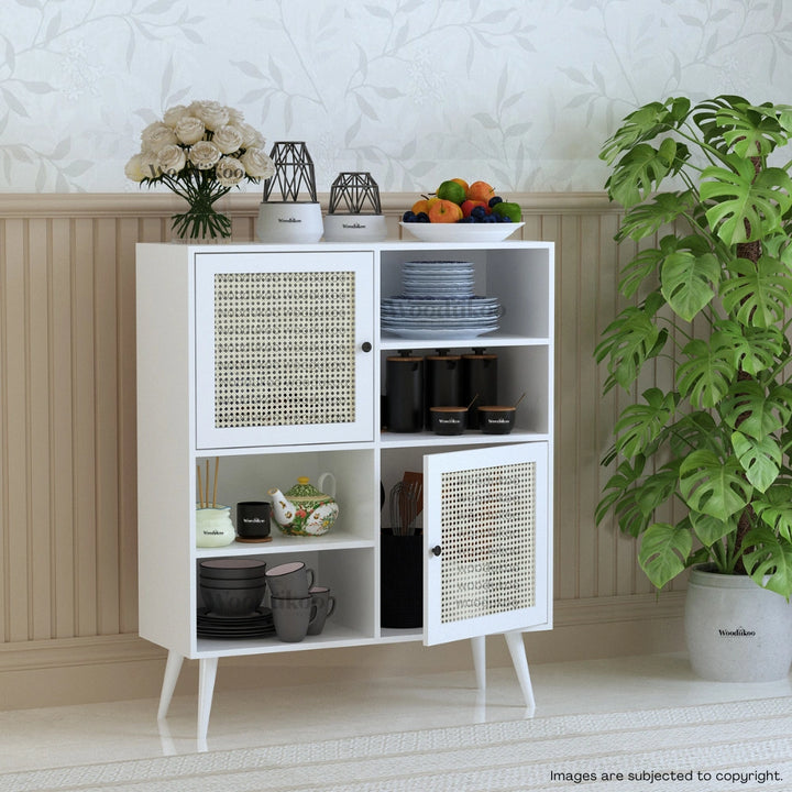 Solstice Storage Cabinets - White