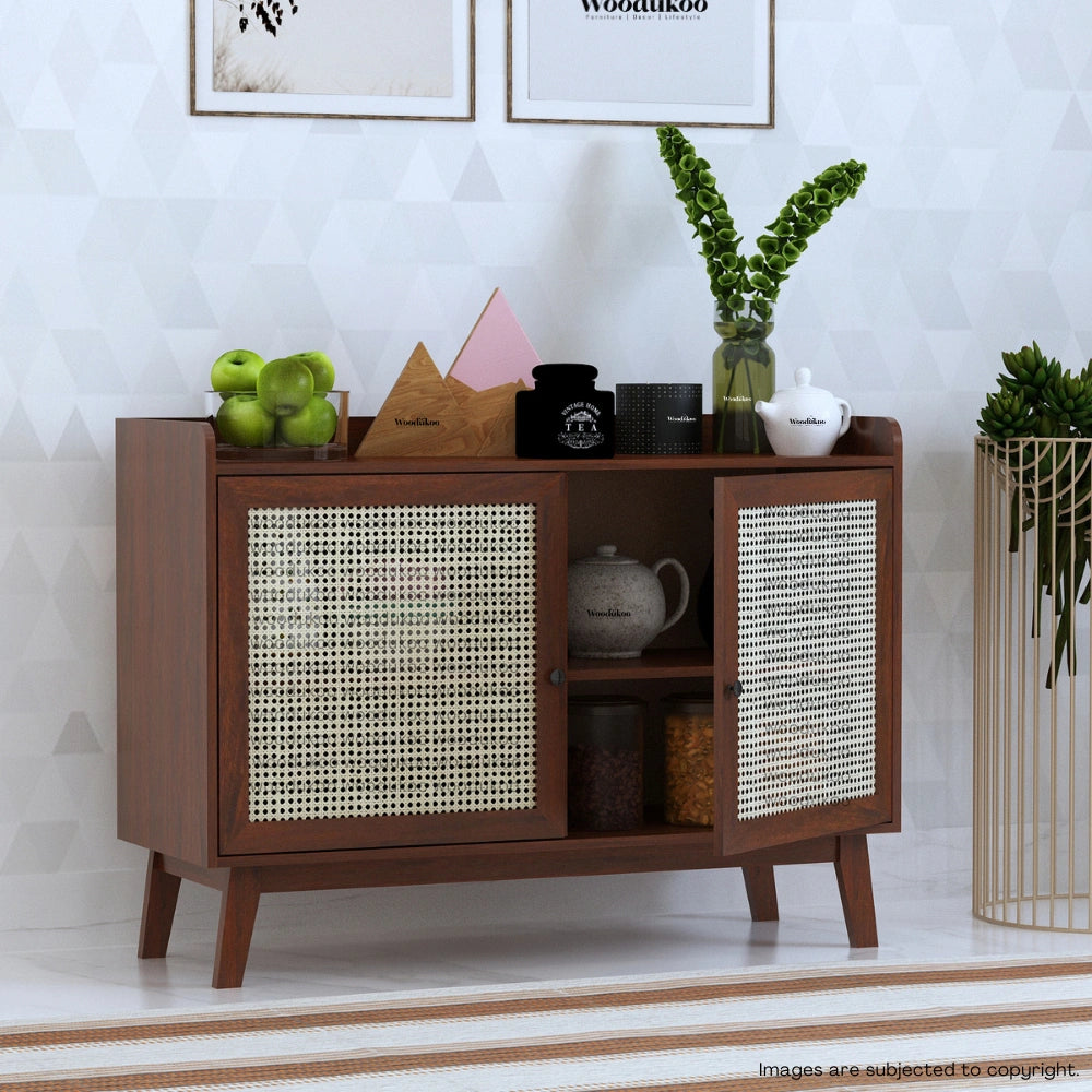 Enigma Storage Cabinet - Walnut