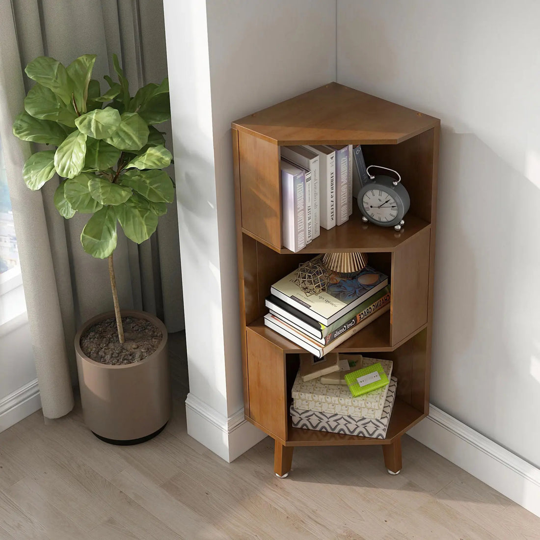 Sage 3-Tier Bookshelf