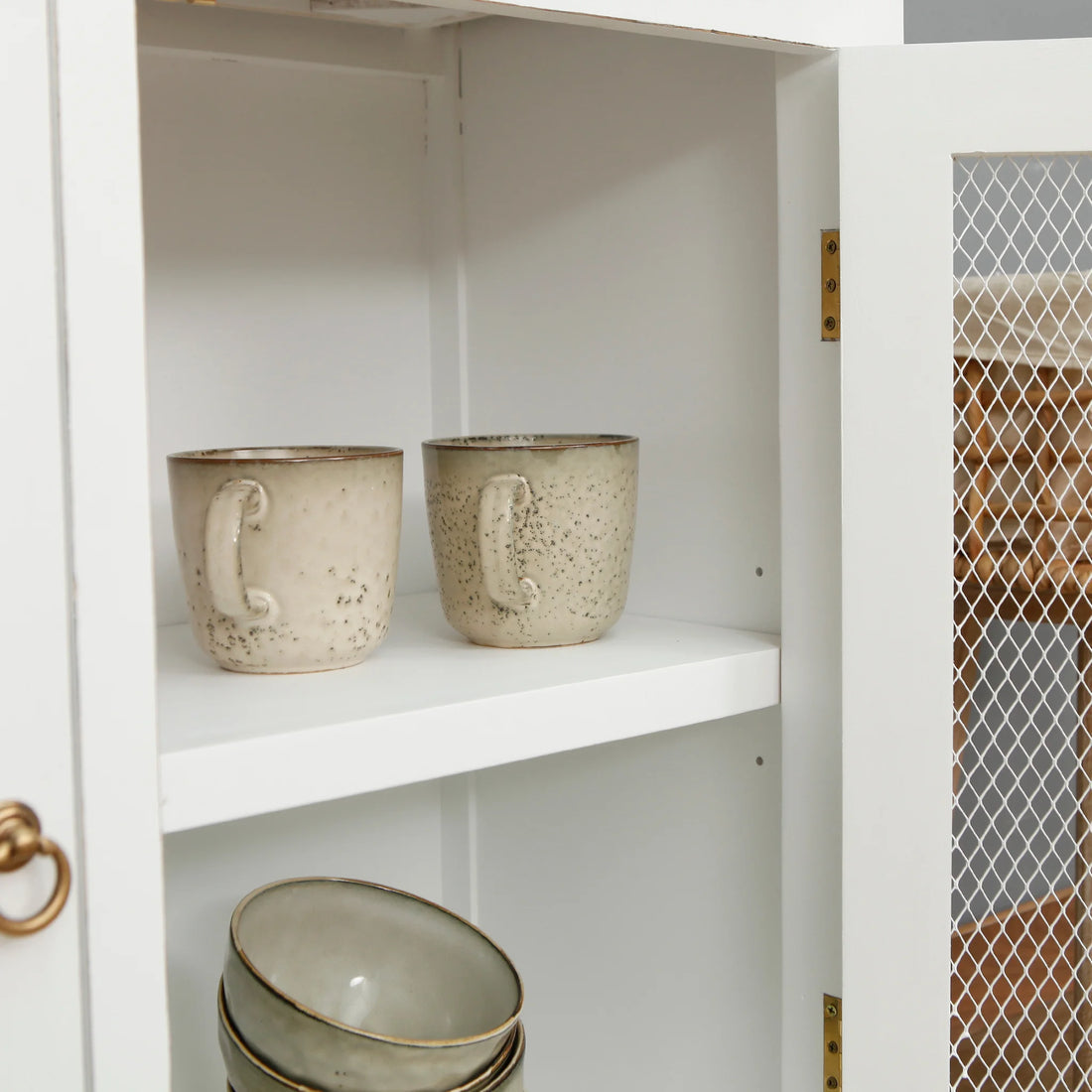 Kisten Storage Cabinet | White Finish