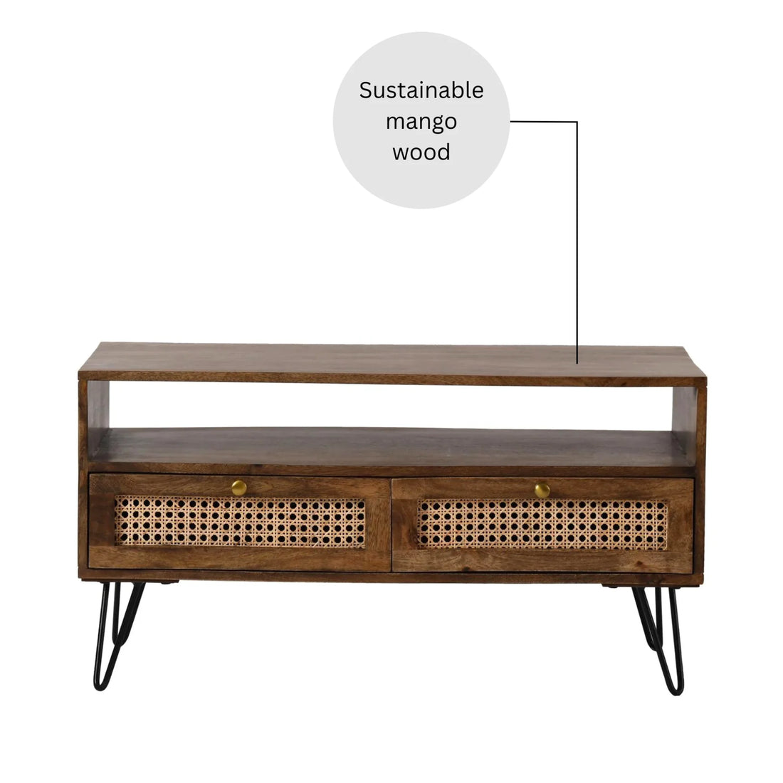 Swoon Coffee table | Walnut Finish