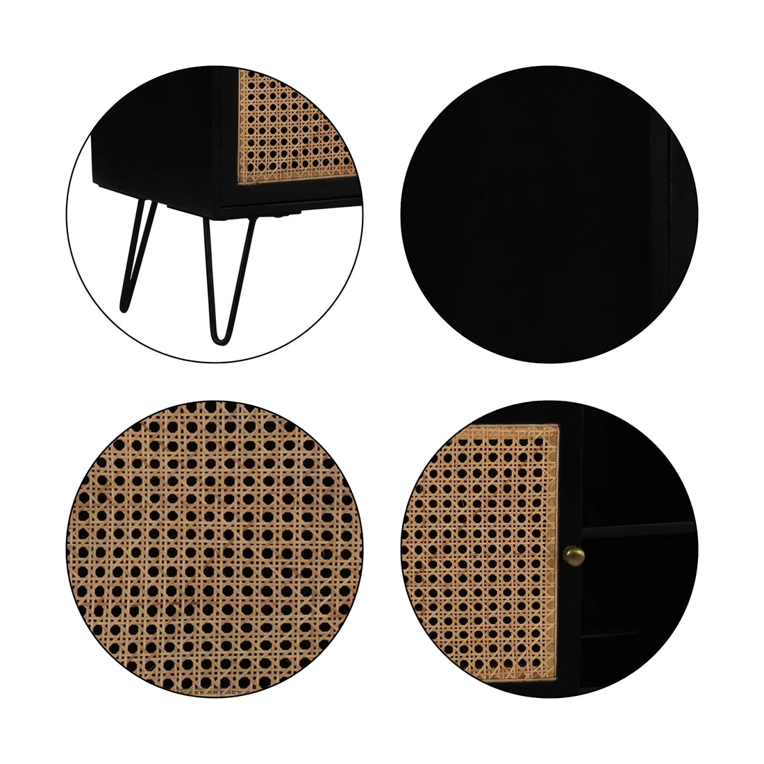 Auro TV Cabinet | Black Finish