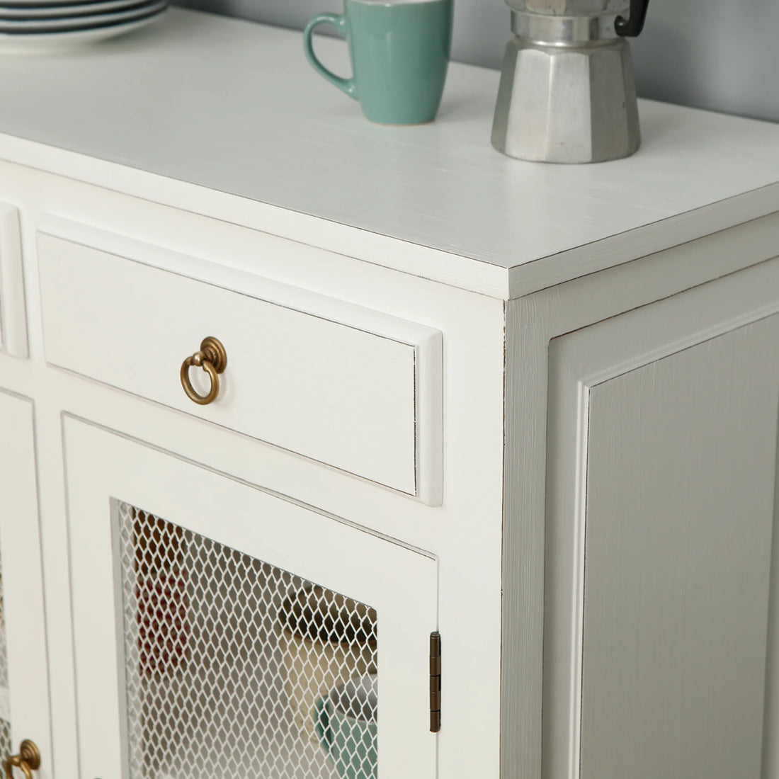 Kisten Storage Cabinet | White Finish