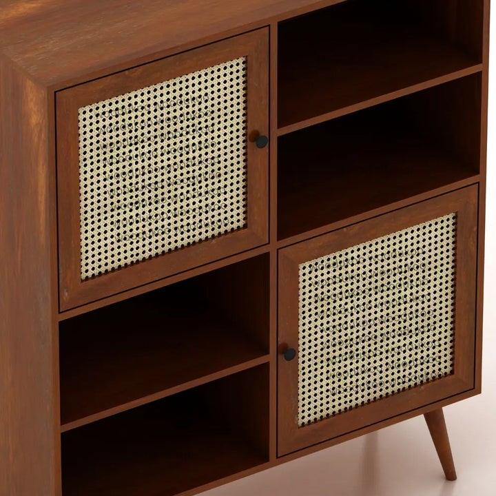 Solstice Storage Cabinets - Provincial Teak