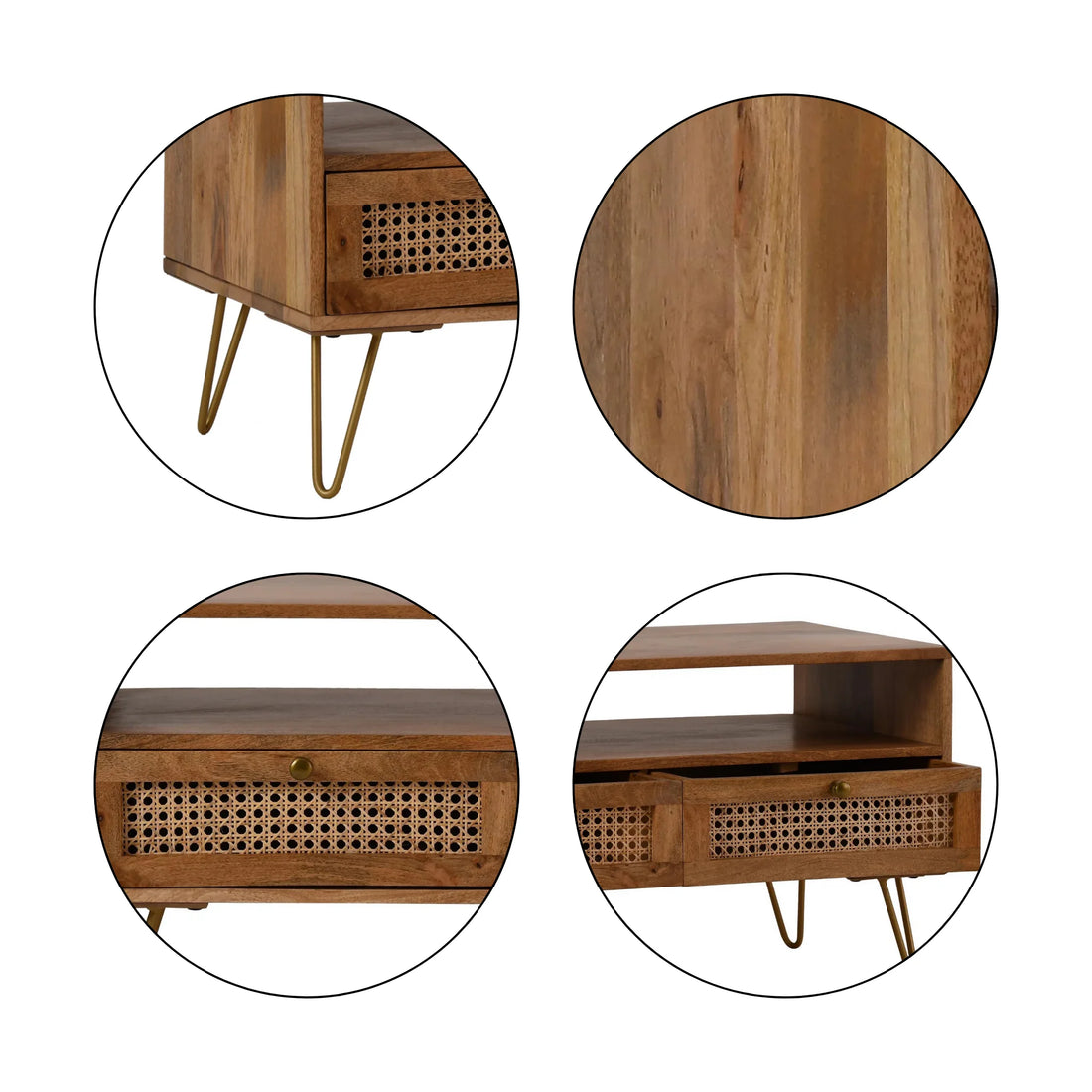 Swoon Coffee table | Natural Finish