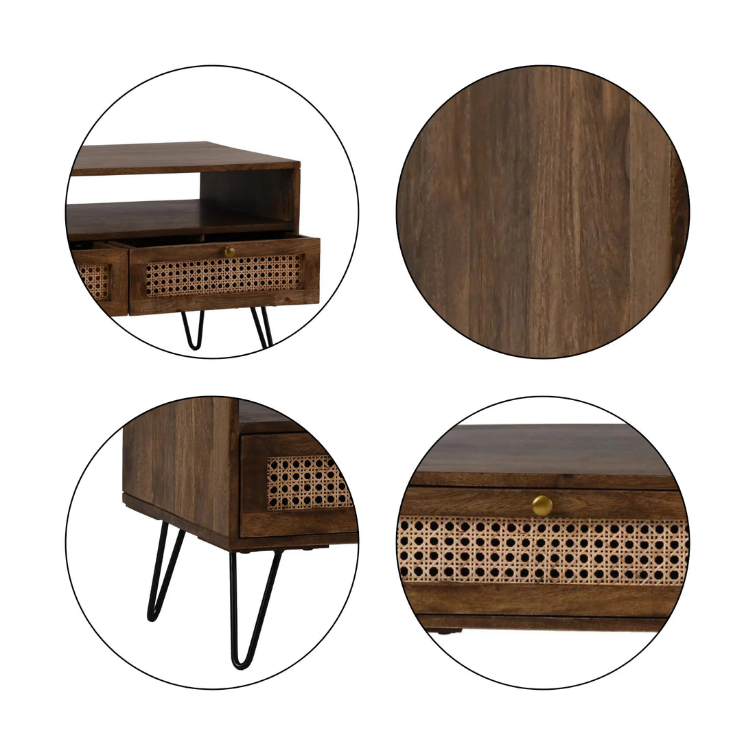 Swoon Coffee table | Walnut Finish