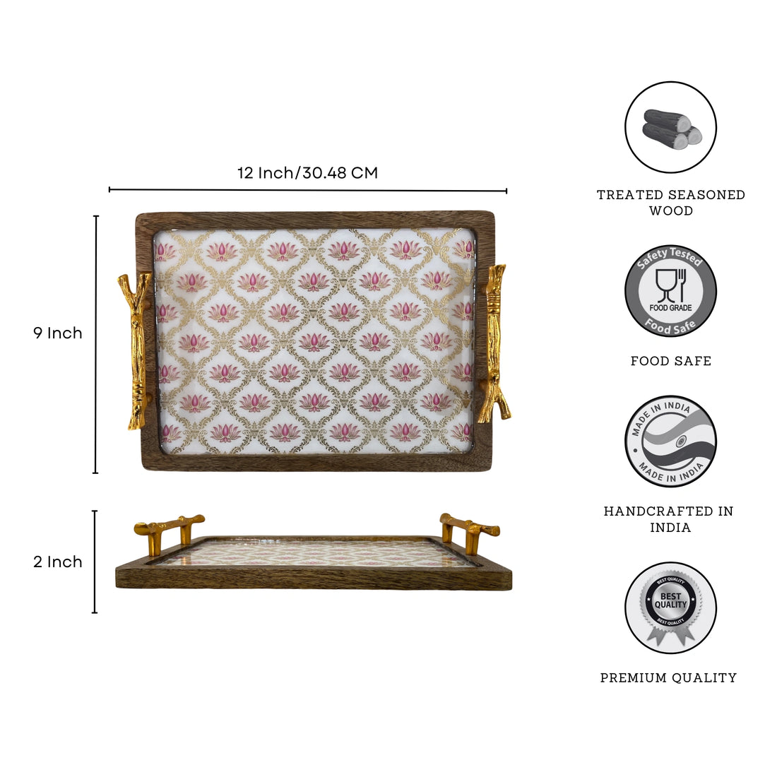 Lotus Serving Tray