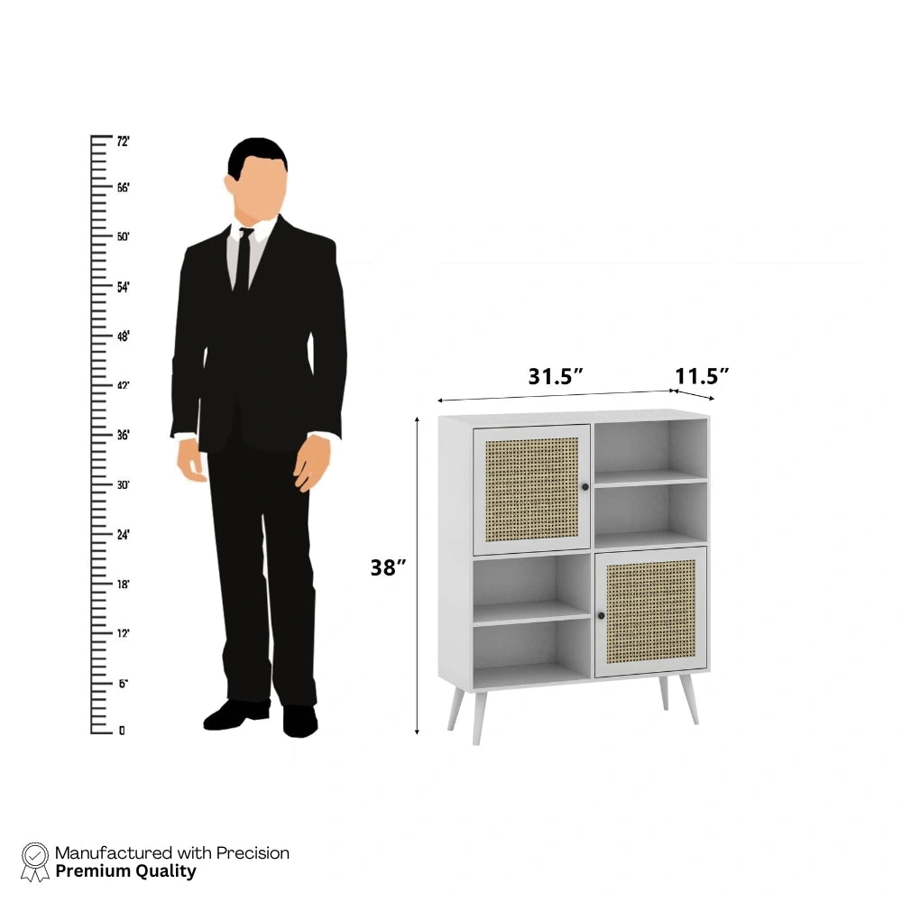 Solstice Storage Cabinets - White