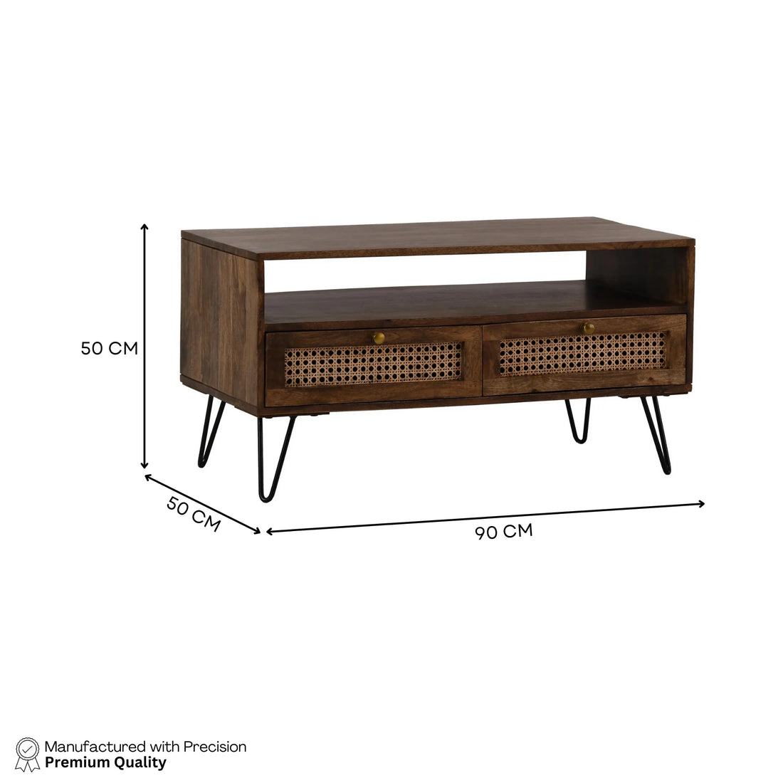 Swoon Coffee table | Walnut Finish