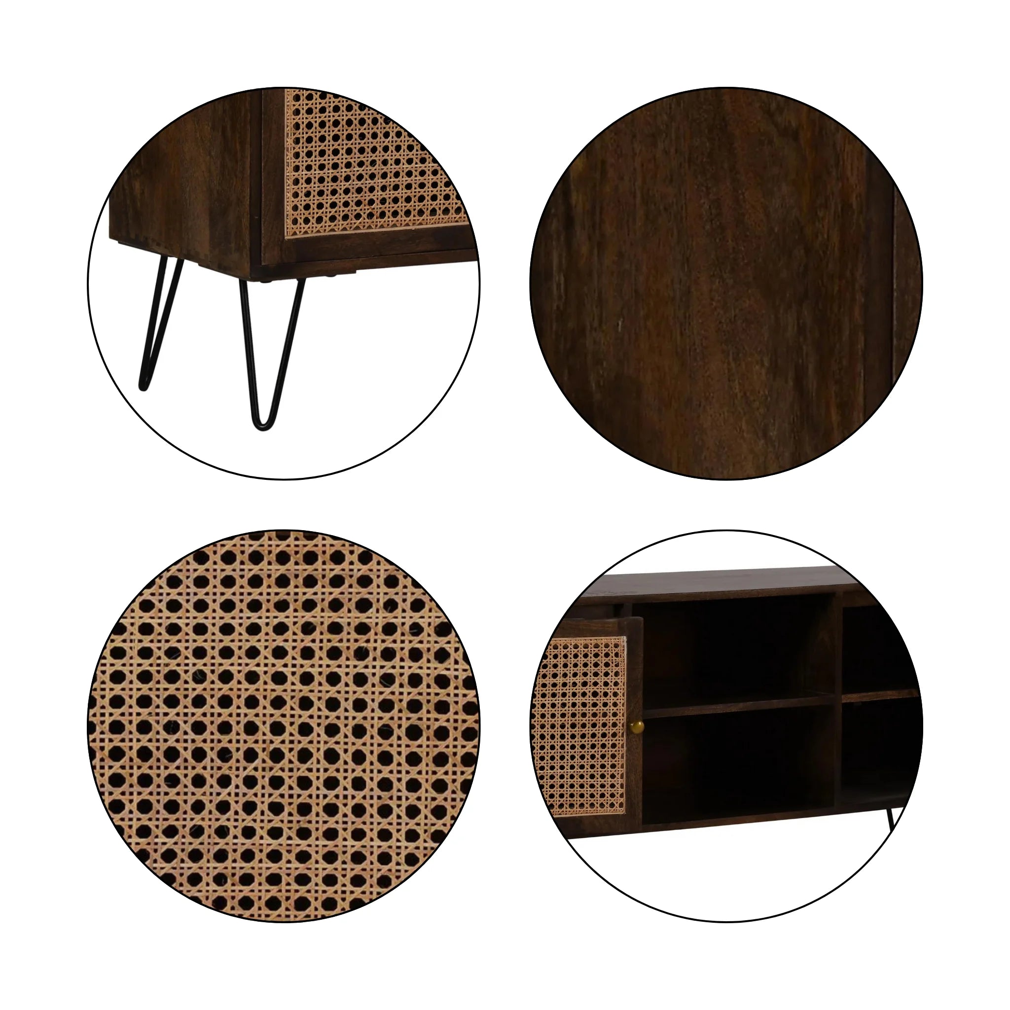 Auro TV Cabinet | Walnut Finish