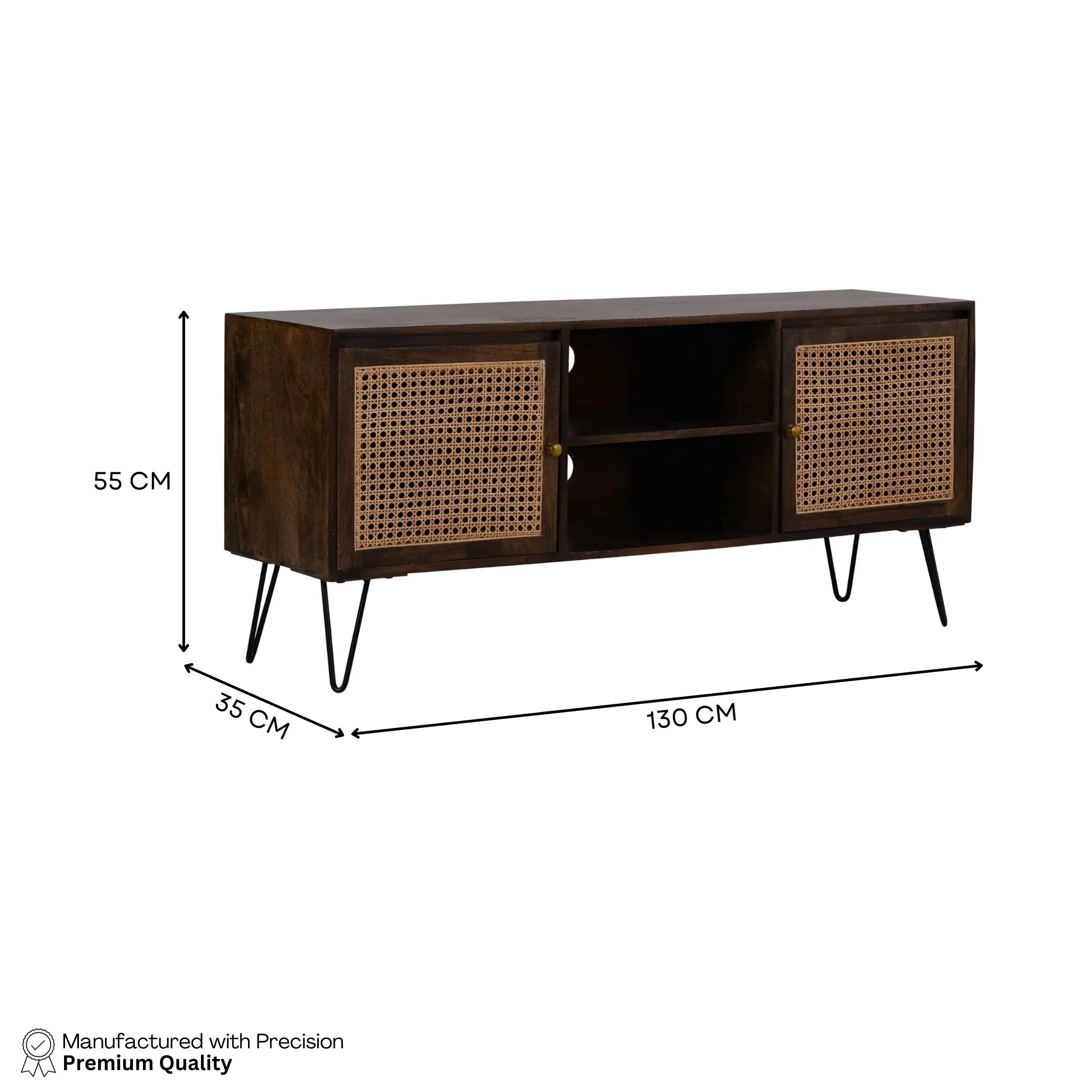 Auro TV Cabinet | Walnut Finish
